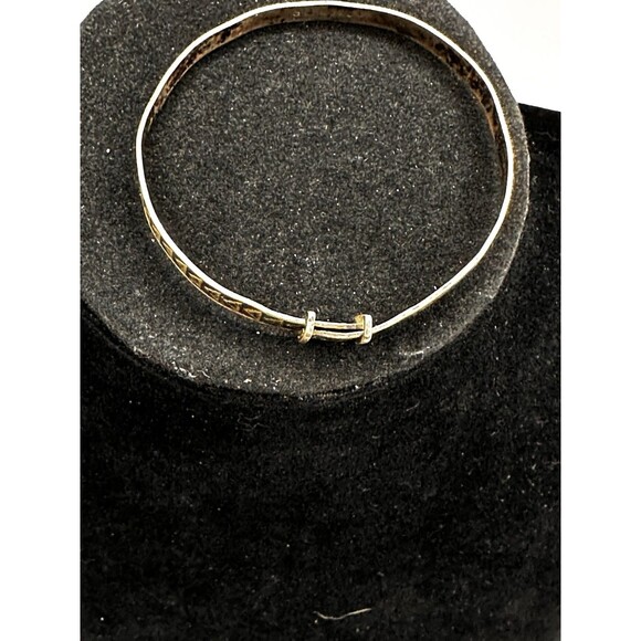 Antique Vintage Sterling Silver Infant Baby Bracelet Anklet Adjustable - Picture 3 of 9